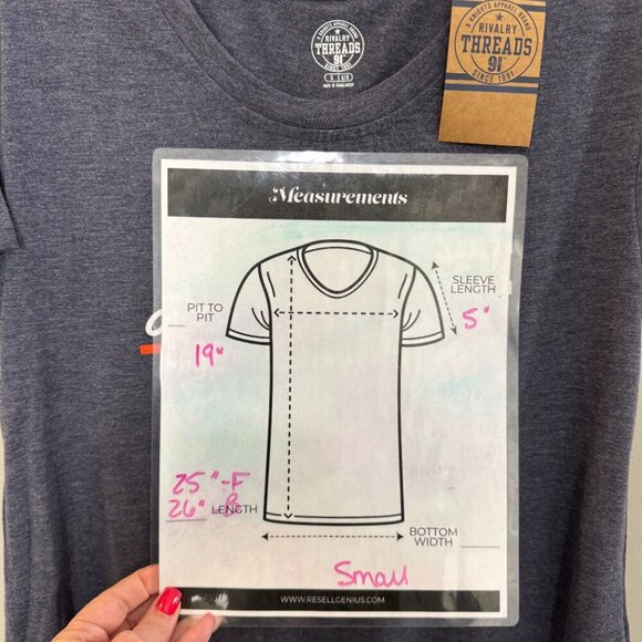 NWT Women's Rivalry Threads '91 Auburn Tigers Short Sleeve T-Shirt. Size Small - Picture 5 of 5